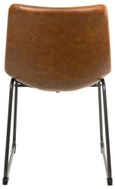 2 x Fremont Tan Vintage Leather Dining Chair
