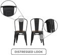 2 x Frio Black Dining Chair - C001101UK