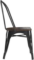 2 x Frio Black Dining Chair - C001101UK