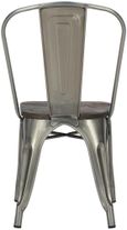 2 x Frio Gun Metal Dining Chair - C001105UK