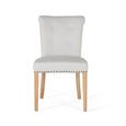 Gower Dining Chair - Light Beige Fabric - Set of 2