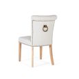 Gower Dining Chair - Light Beige Fabric - Set of 2