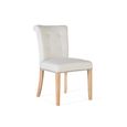 Gower Dining Chair - Light Beige Fabric - Set of 2