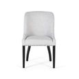 Gower Dining Chair - Light Grey Fabric - Set of 2