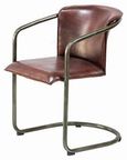 2 x Gulmarg Leather Dining Armchair