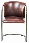2 x Gulmarg Leather Dining Armchair