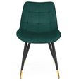 Hadid Dining Chair - Set of 2 - Green Velvet Fabric