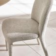 Holly Dining Chair - Set of 2 - Pearl Sand Fabric