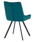 2 x Jessie Torquiose Blue Fabric Dining Chair