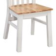 Cotswold Dining Chair - Set of 2 - Oak and Painted