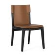 Kinley Dining Chair - Brown Leather - Set of 2