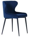 Langley Dining Chair - Set of 2 - Blue Fabric