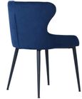 Langley Dining Chair - Set of 2 - Blue Fabric