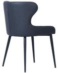 Langley Dining Chair - Set of 2 - Grey Faux Leather