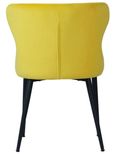 Langley Dining Chair - Set of 2 - Yellow Fabric
