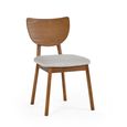 Lowry Dining Chair - Set of 2 - Cherry Wood - Retro Style