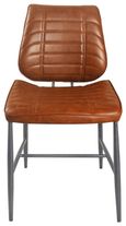 2 x Marigot Vintage Tan Leather Dining Chair