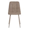 Middelfart Dining Chair - Set of 2 - Grey - Fabric