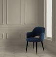 Hadley Dining Chair - Navy Velvet - Set of 2