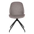 Monte Carlo Dining Chair - Set of 2 - Stone - Fabric - Swivel