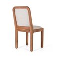 Monza Dining Chair - Set of 2 - Natural Acacia Wood