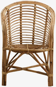 2 x Cania Bamboo Natural Dining Chair