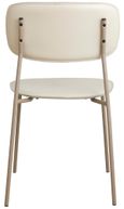 2 x Esa Beige Faux Leather Dining Chair