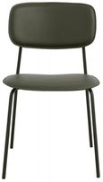 2 x Esa Green Faux Leather Dining Chair