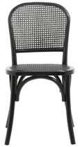 2 x Wicky Black Rattan Dining Chair
