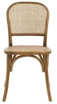 2 x Wicky Brown Rattan Dining Chair