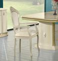 2 x New Venus Beige Italian Dining Armchair