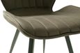 2 x Norwich Mussel Grey Fabric Dining Chair