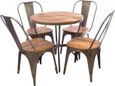 2 x Old Empire Mango Wood Dining Chair