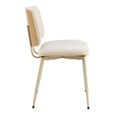 Owen Dining Chair - Set of 2 - Beige Fabric