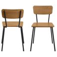 Peru Dining Chair - Set of 2 - Oak
