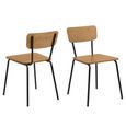 Peru Dining Chair - Set of 2 - Oak
