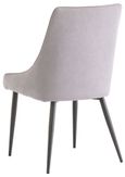 2 x Rimini Grey Fabric Dining Chair
