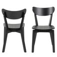 Roxby Dining Chair - Set of 2 - Black