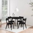 Roxby Dining Chair - Set of 2 - Black