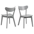 Roxby Dining Chair - Set of 2 - Grey