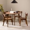 Roxby Dining Chair - Set of 2 - Walnut