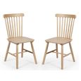 Sakura Dining Chair - Set of 2 - Oak
