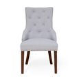 Shiro Dining Chairs - Set of 2 - Grey Accent Fabric