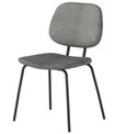 Soho Florence Dining Chair - Set of 2 - Grey Boucle Fabric