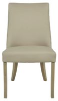 2 x Urich Beige PU Dining Chair