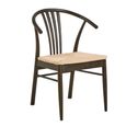 York Dining Chair - Set of 2 - Smoked - Curved Back