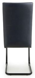 4 x Carlisle Black Leather Effect Dining Chair