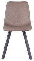 4 x Ryan Vintage Beige PU Dining Chair