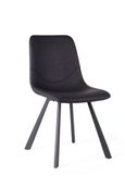 4 x Ryan Vintage Black PU Dining Chair