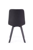 4 x Ryan Vintage Black PU Dining Chair